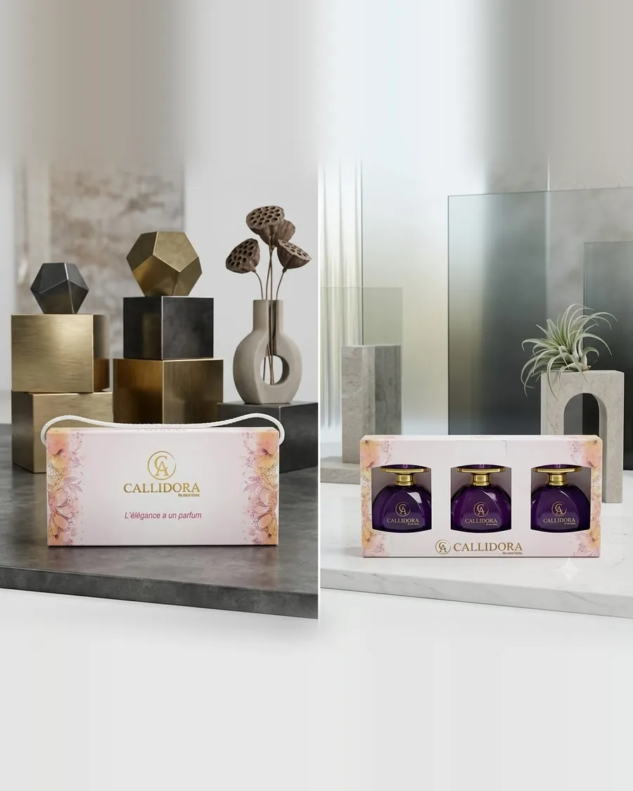 Coffret cadeau 3 parfums – الوردي المزهر